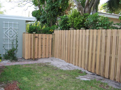 Residential Executive Shadow Box Fence